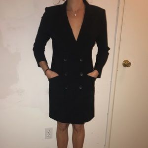 Zara Double Breasted Blazer Dress